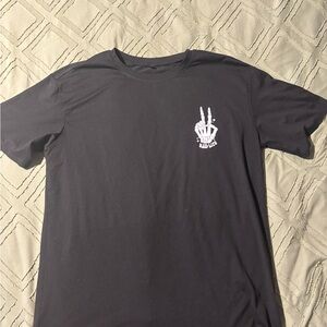 Black Graphic Short-Sleeve boys T-Shirt